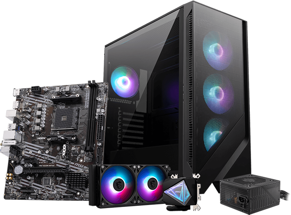MSI PRO A520M WIFI6E AMD AM4 DDR4 HDMI mATX Motherboard