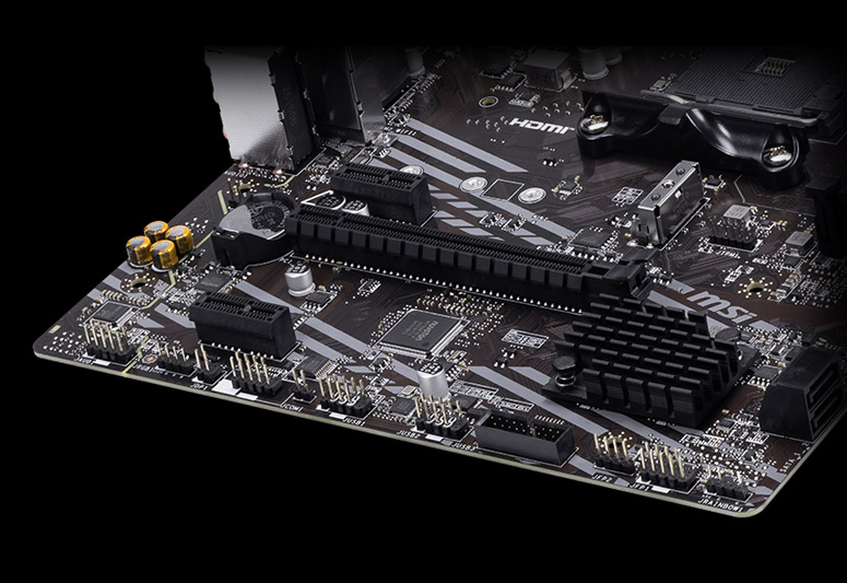 MSI PRO A520M WIFI6E AMD AM4 DDR4 HDMI mATX Motherboard