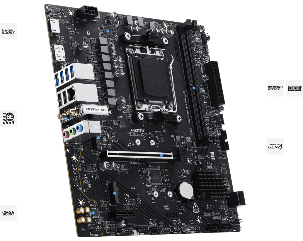 PRO A620AM-G EVO WIFI