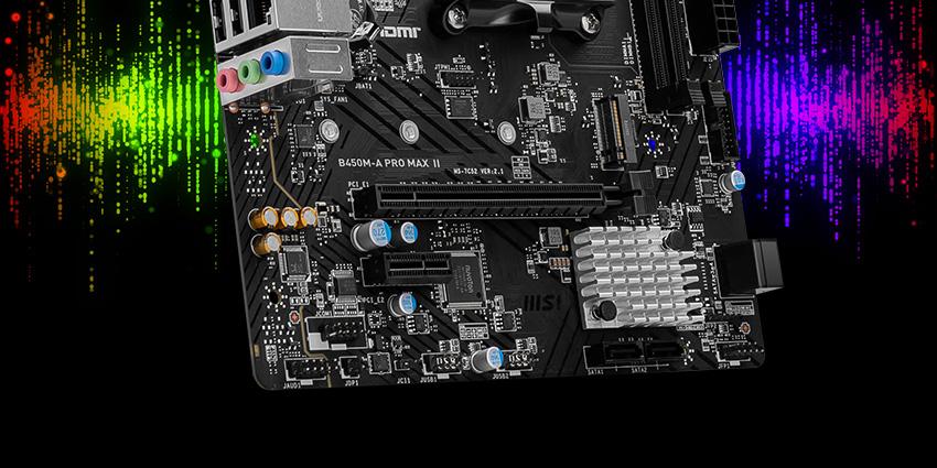 B450M-A PRO MAX II | Motherboard | MSI Global B450M-A PRO MAX II | Motherboard | MSI Global