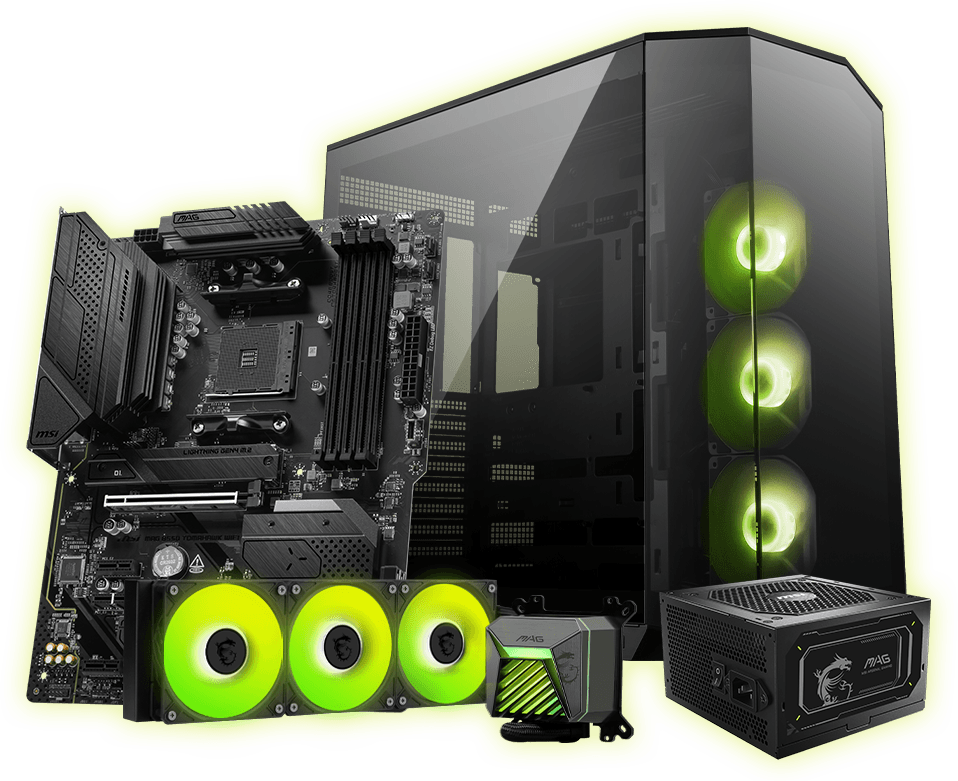 MAG B550 Tomahawk WIFI with msi Componets