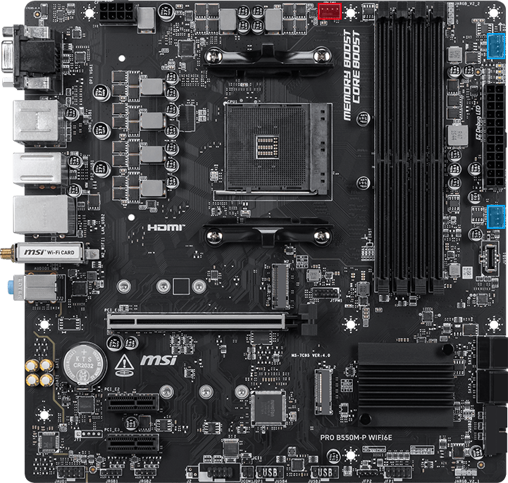 MSI System Cooling Motherboard