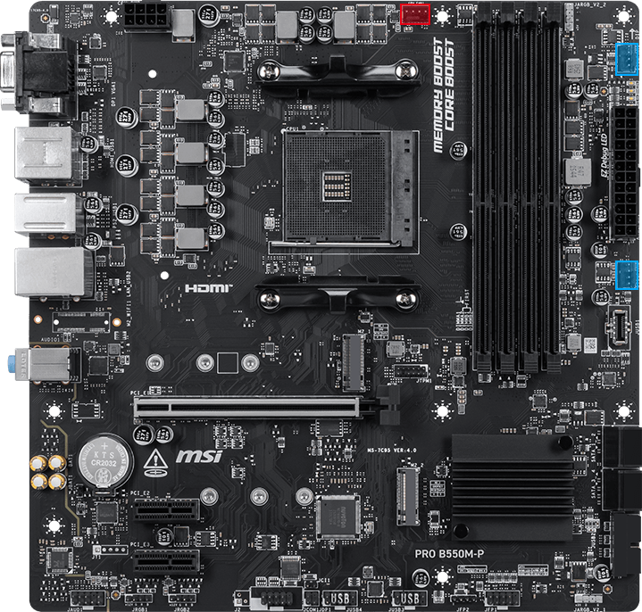 MSI System Cooling Motherboard