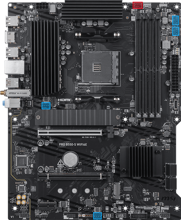 MSI System Cooling Motherboard