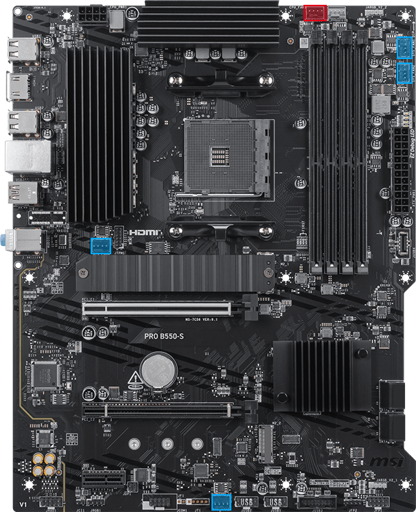 MSI System Cooling Motherboard