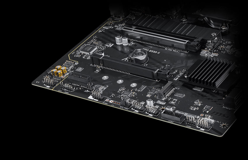 MSI PRO B550-S Storage