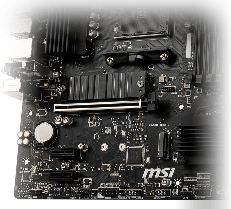 amd 5600 MSI B550M PRO-VDH WIFI セット MSI B550M PRO-VDH (WiFi) AMD AM4 microATX Motherboard - Micro Center