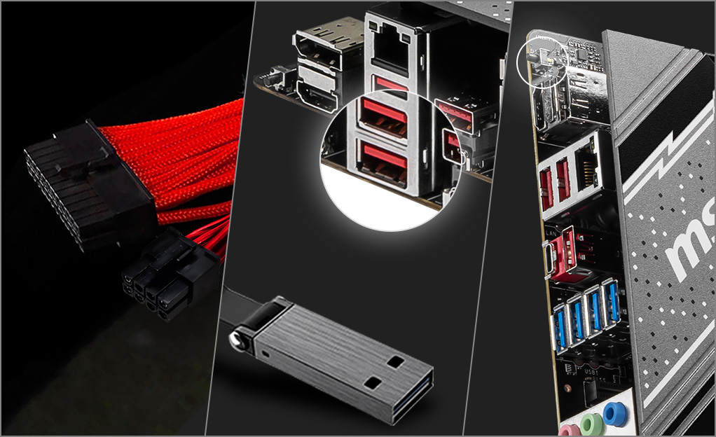 Flash BIOS Button of msi motherboard