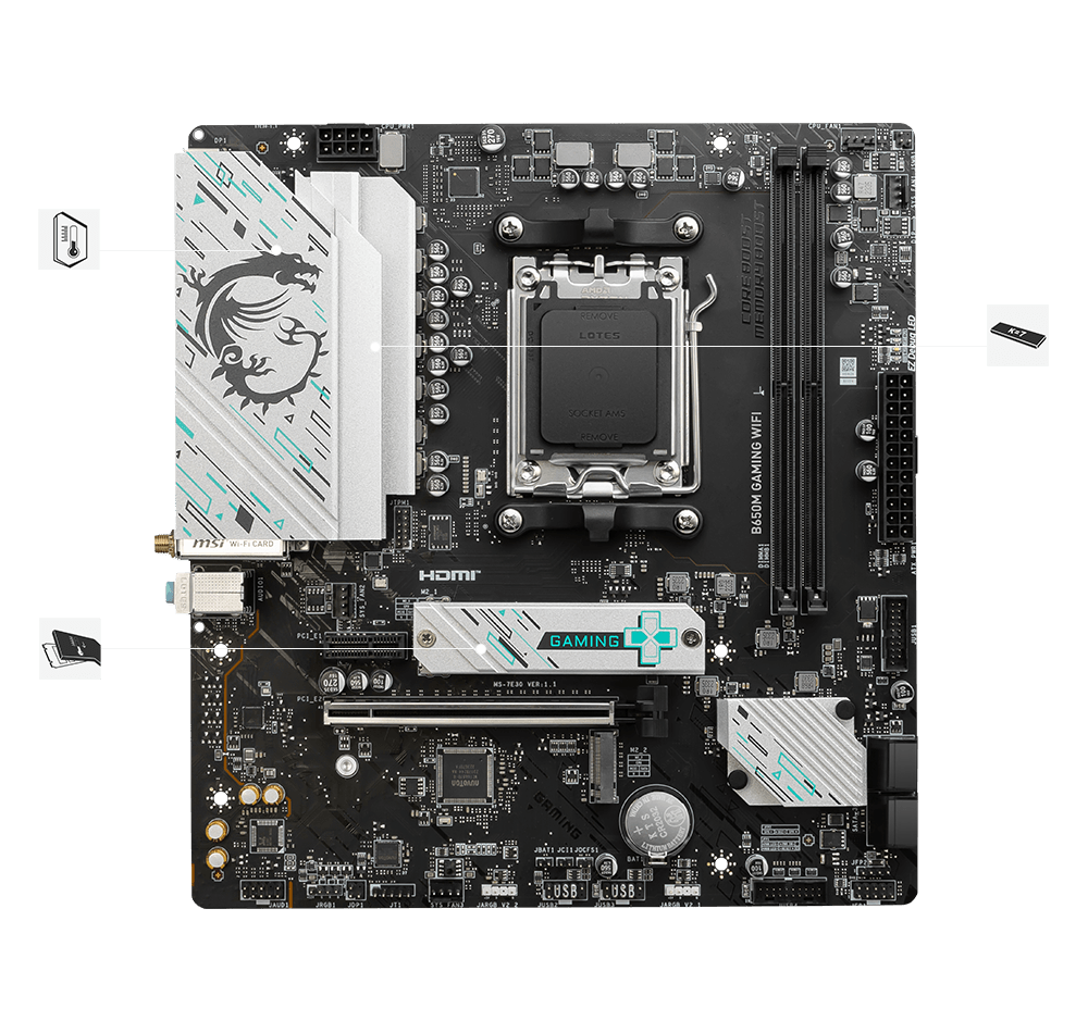 B650M GAMING WIFI B650M GAMING WIFI
