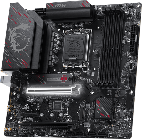 MSI B760M Gaming Plus wifi Gen5 II