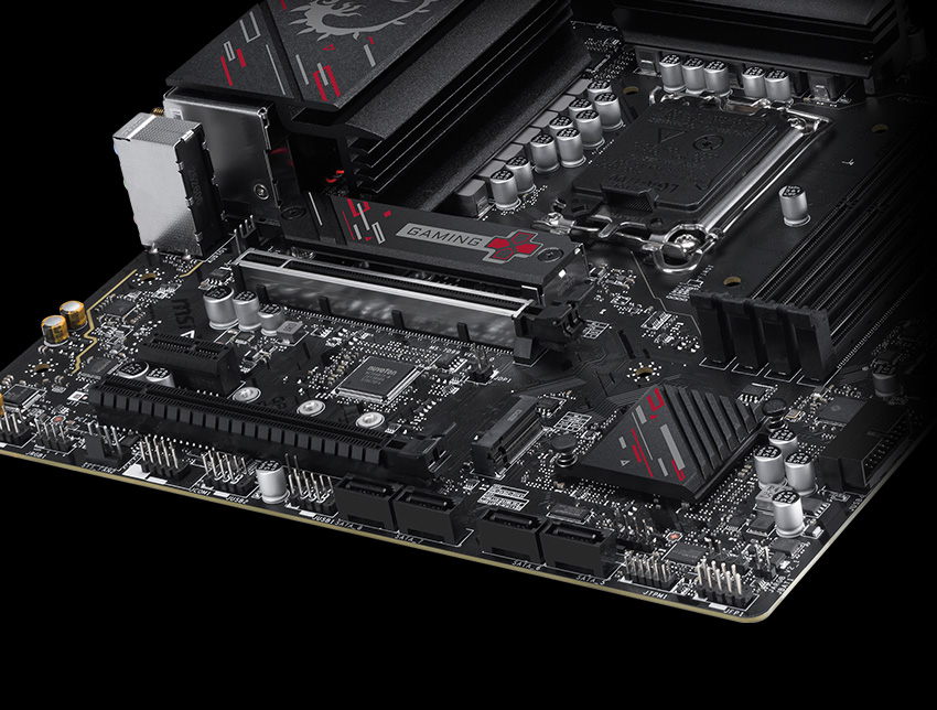 MSI B760M Gaming Plus wifi Gen5 II Storage