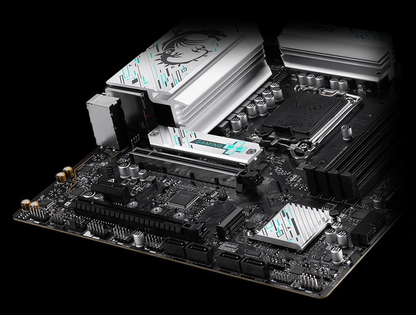 MSI B760M Gaming Plus Wifi Gen5 Storage