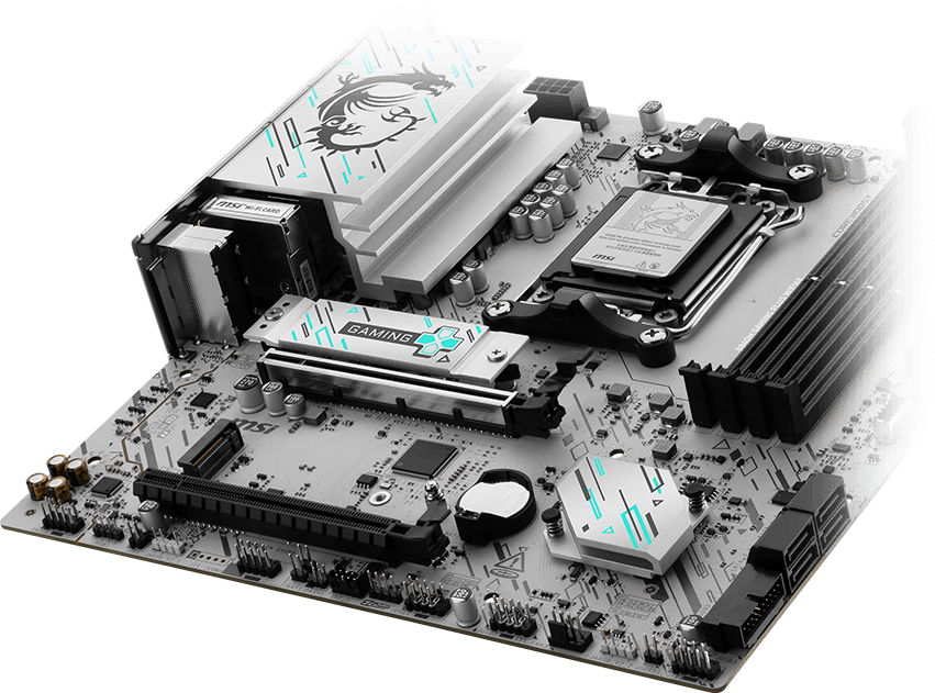 B840M GAMING PLUS WIFI6E storage