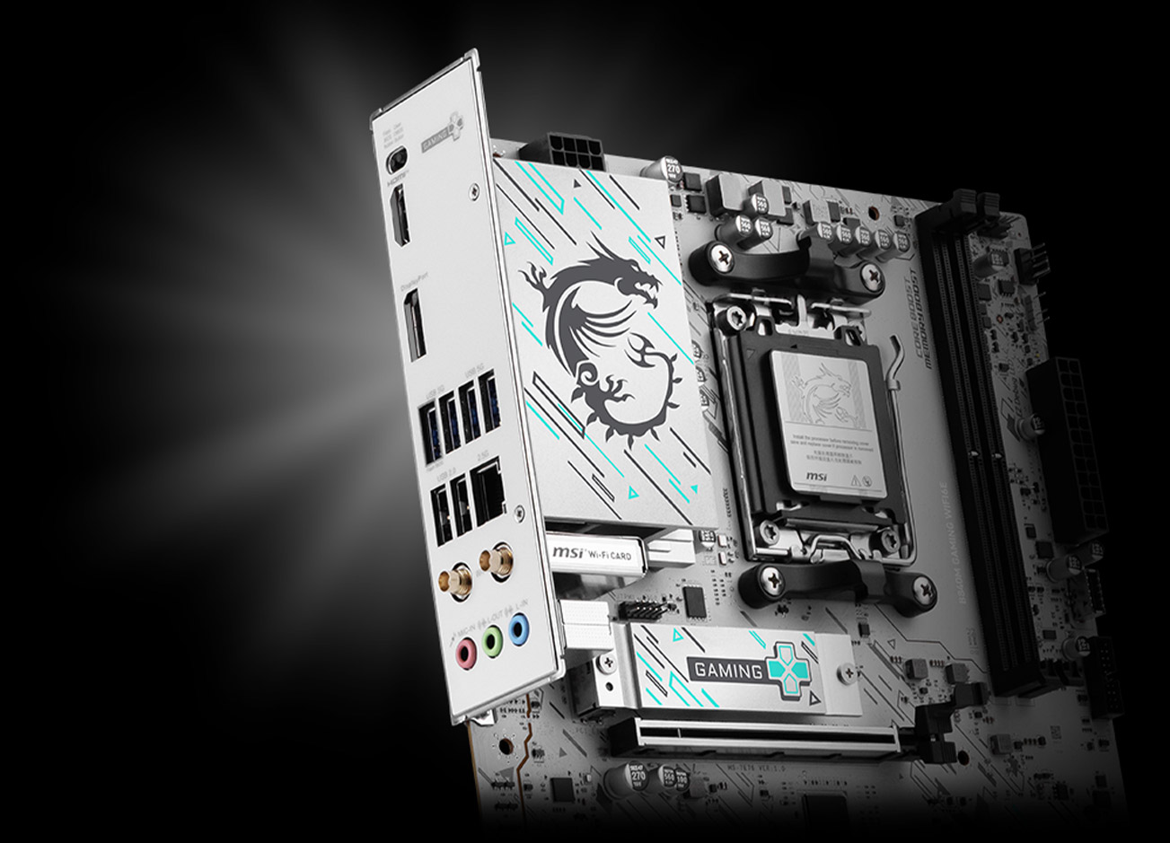 MSI B840 GAMING PLUS WIFI Shield BG