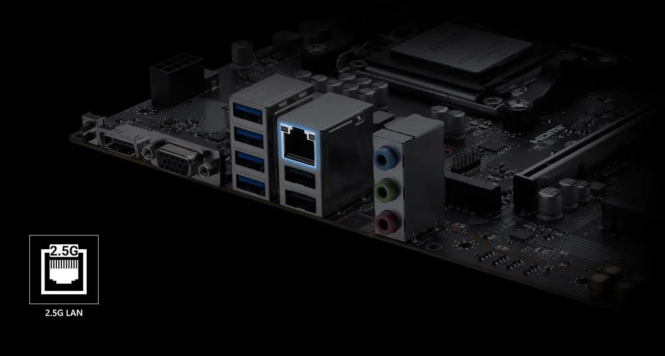 HDMI, VGA, USB-C et réseau 2.5G