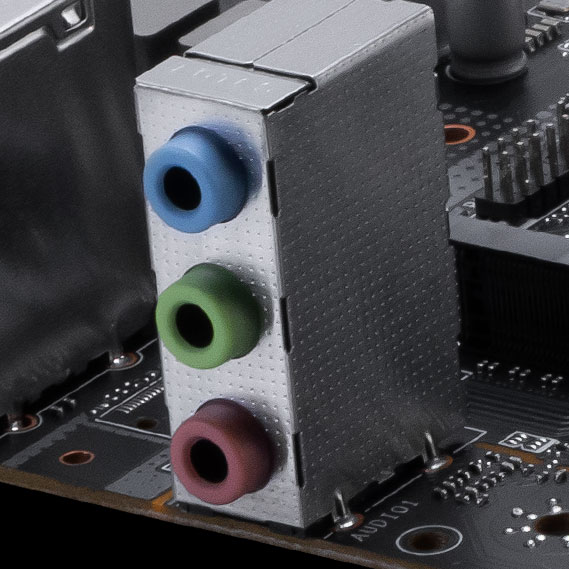 Msi x870 audio high quality audio jacks