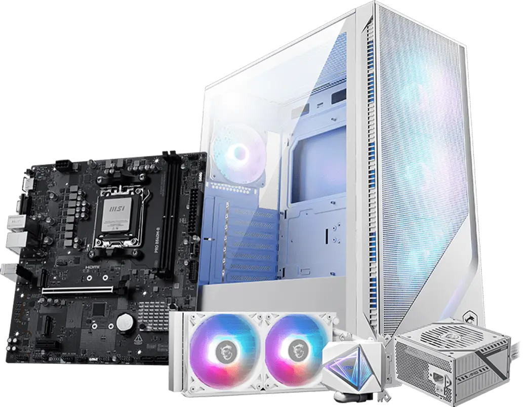 Carte Mère MSI PRO B840M-B AM5 DDR5 Micro-ATX - (911-7E76-002)