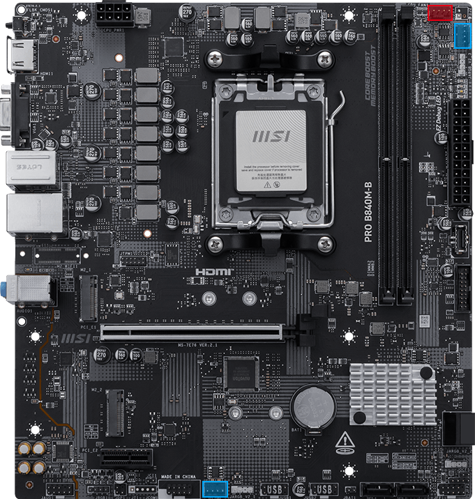 PRO B840M-B | PRO Series Motherboards｜Best Motherboard for