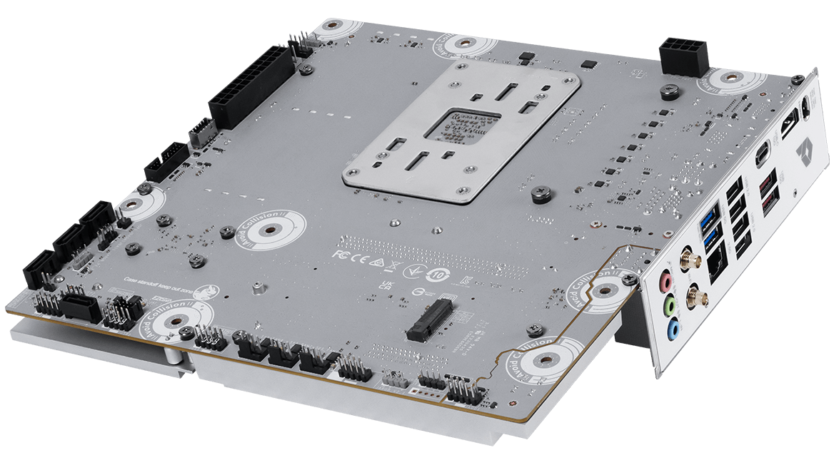 PRO B840M-P EVO WIFI6E PZ Back-Connect Design