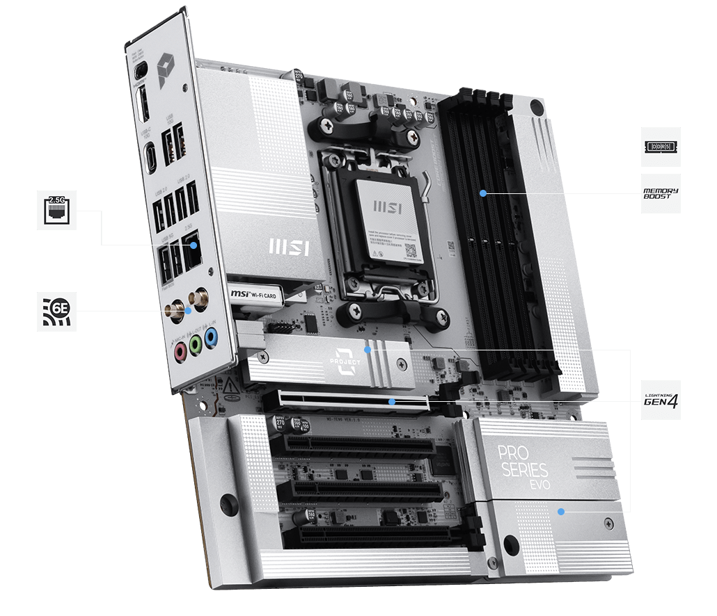 msi mag x870e Tomahawk wifi