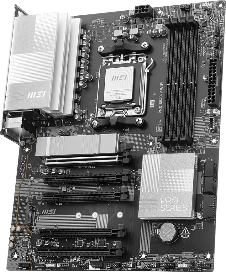 MSI PRO B840-P WIFI AMD AM5 ATX Desktop Motherboard