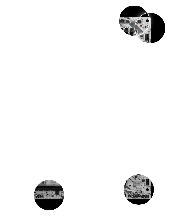 header with different colors