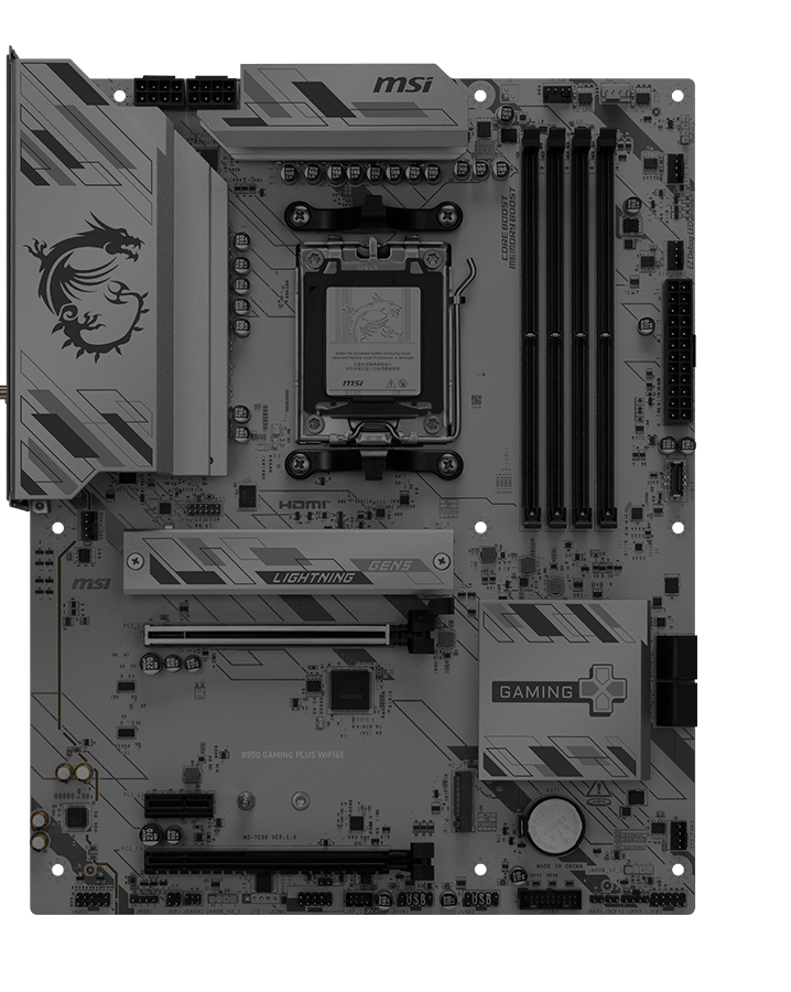 【新品】MSI B850 GAMING PLUS WIFI6E B850 GAMING PLUS | Gaming Motherboards｜Best Motherboard for