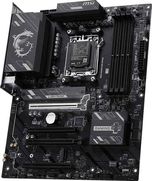 MSI B850 GAMING PRO WIFI6E PCIE