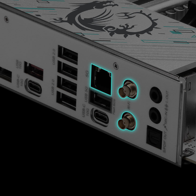 MSI HIGH-BANDWIDTH AND LOW-LATENCY NETWORK