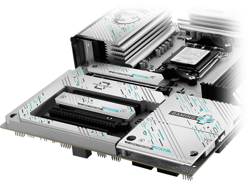 B850 GAMING PLUS WIFI PZ storage