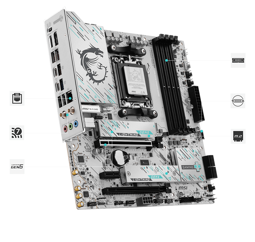 マザーボード B850M GAMING PLUS WIFI B850M GAMING PLUS WIFI | Gaming Motherboards｜Best