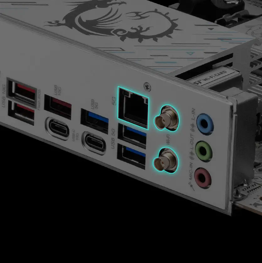 Carte Mère MSI B850M GAMING PLUS WIFI AM5 DDR5 - (911-7E66-001)
