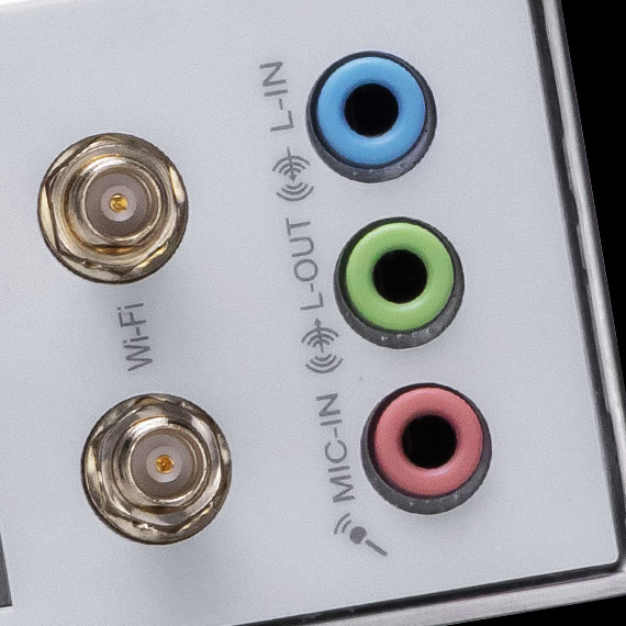 Msi B850 audio high quality audio jacks