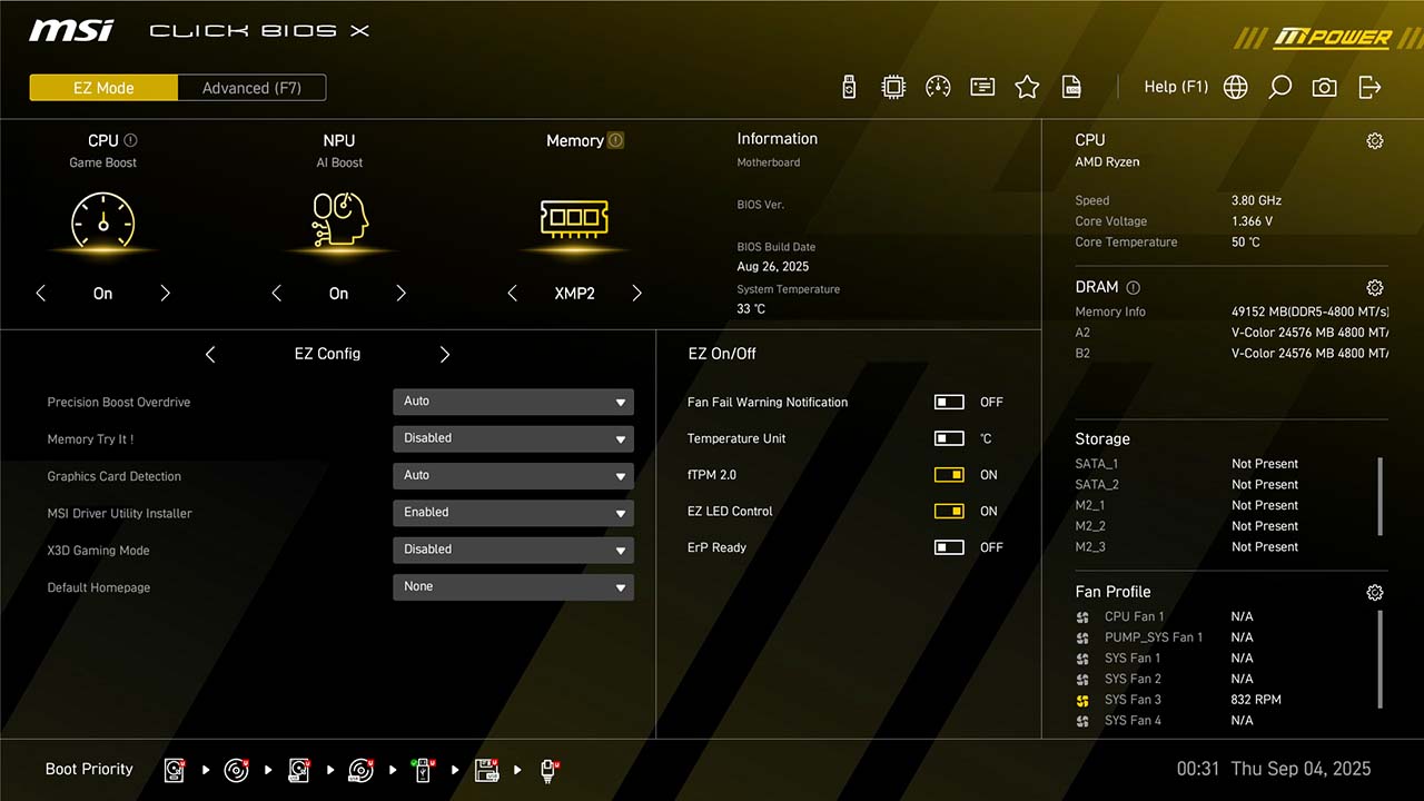 MSI  OVERCLICKING