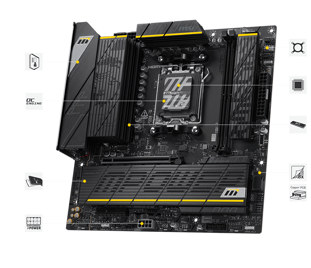 msi b850mpower
