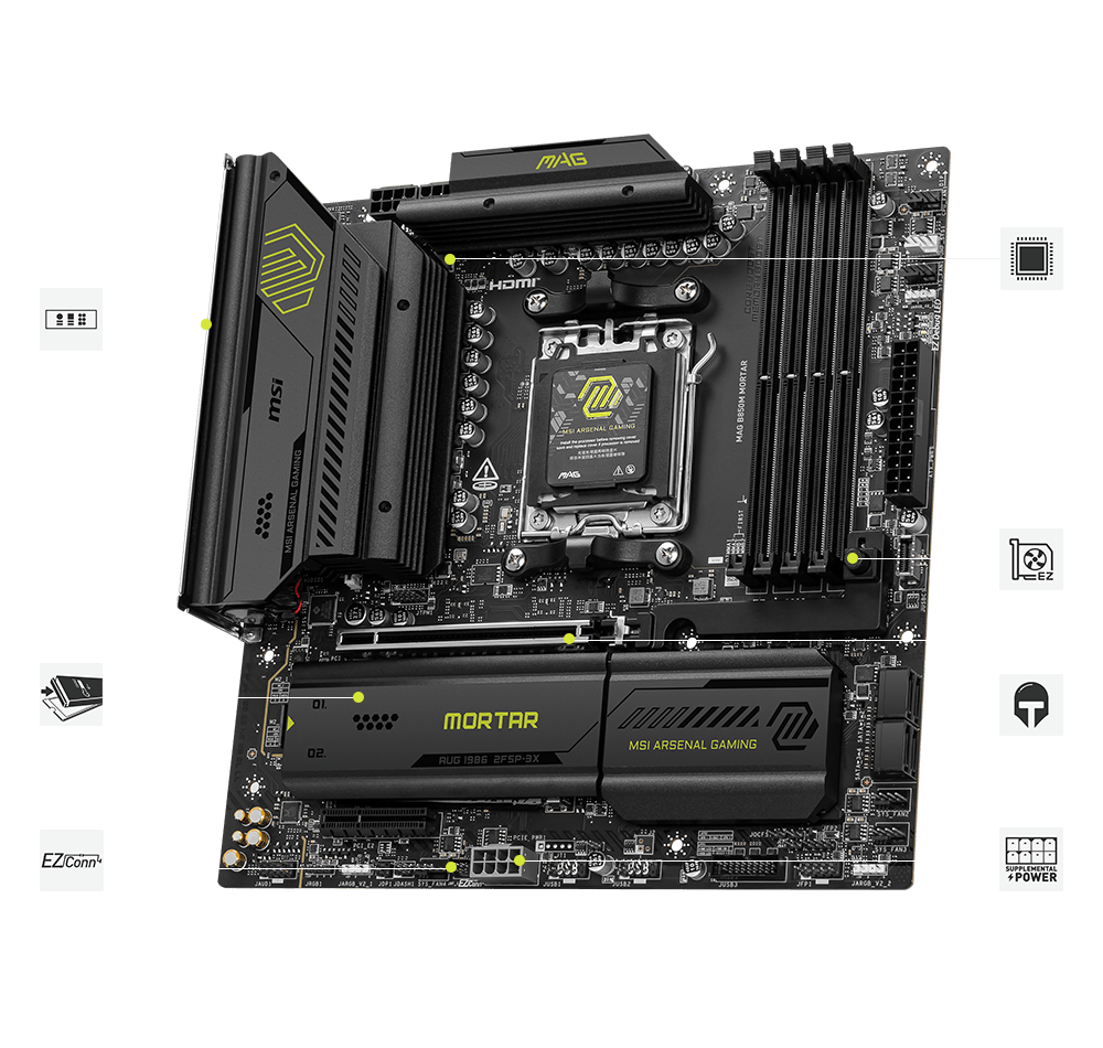 MSI MAG B850M MORTAR Exclusive