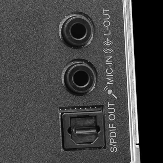 Msi x870 audio high quality audio jacks