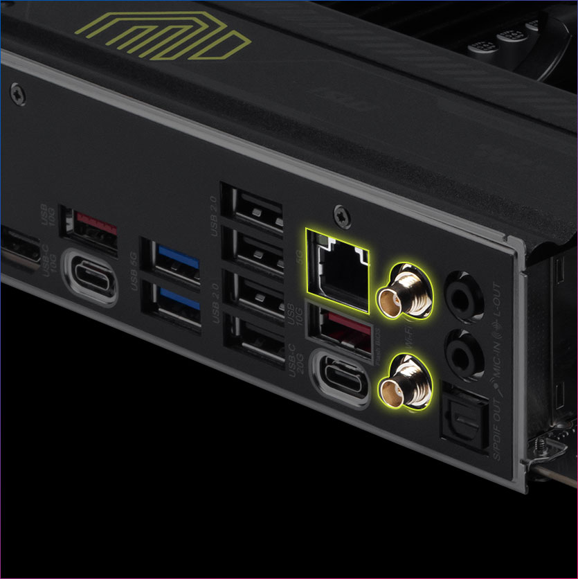 MSI HIGH-BANDWIDTH AND LOW-LATENCY NETWORK