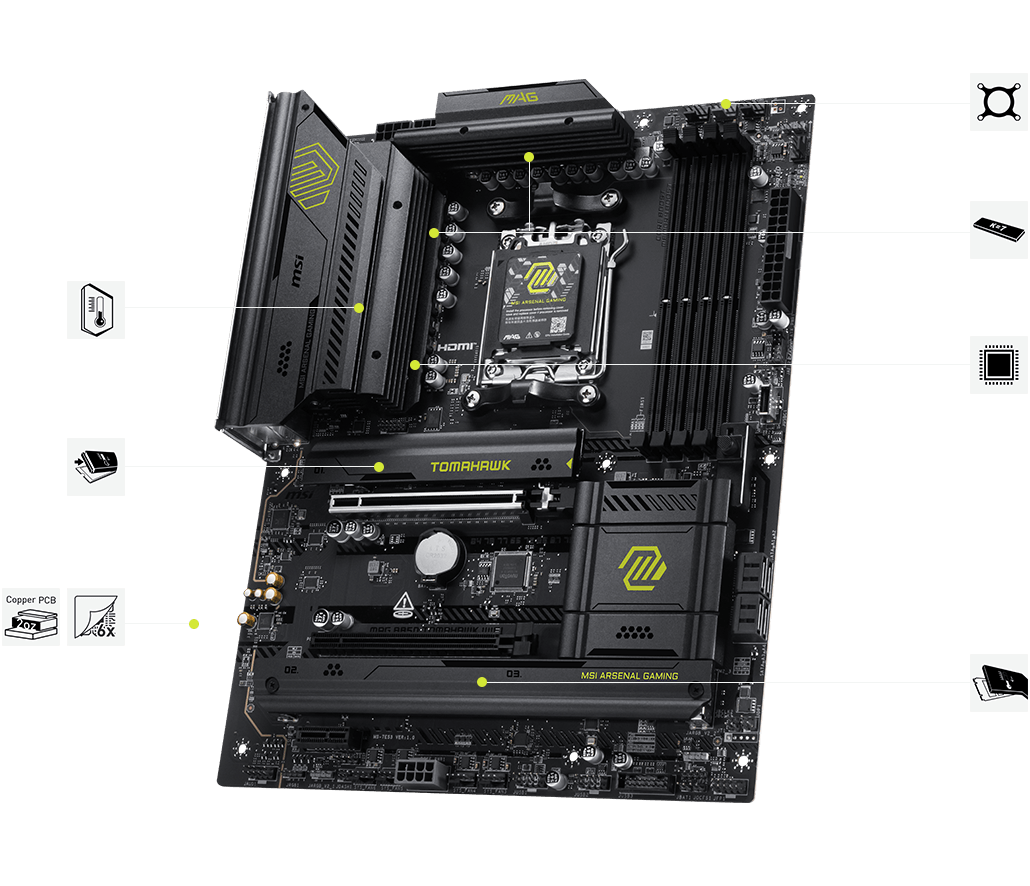 msi MAG B850 TOMAHAWK WIFI