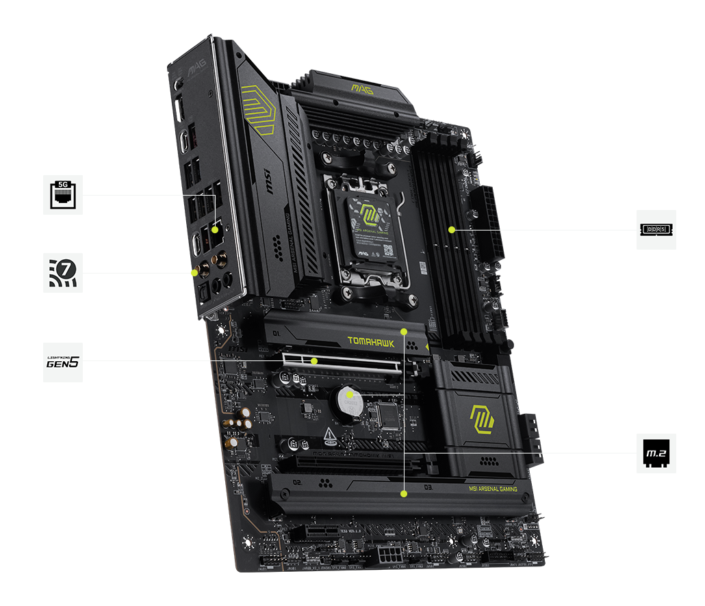 msi MAG B850 TOMAHAWK WIFI