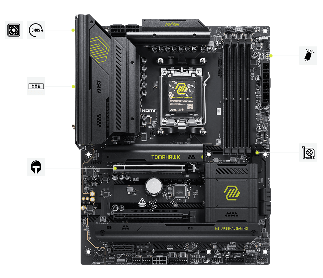 msi MAG B850 TOMAHAWK WIFI
