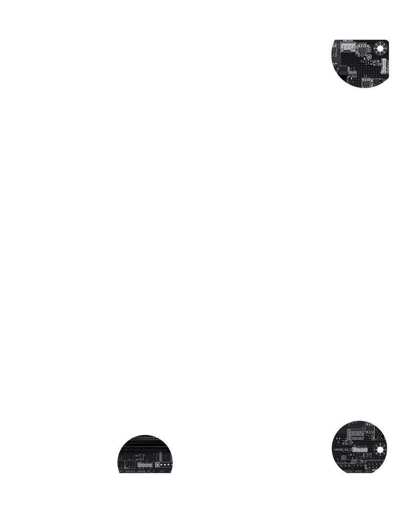 header with different colors