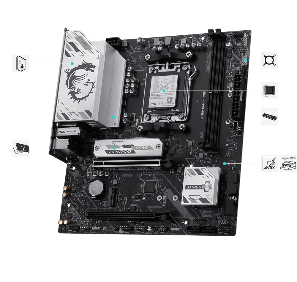 B850M GAMING WIFI hero exclusive