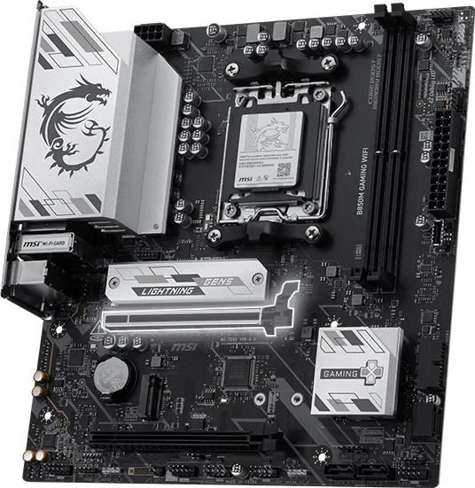 B850M GAMING WIFI PCIE