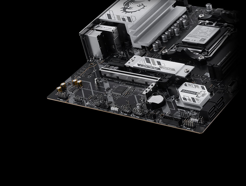 B850M GAMING WIFI6E storage