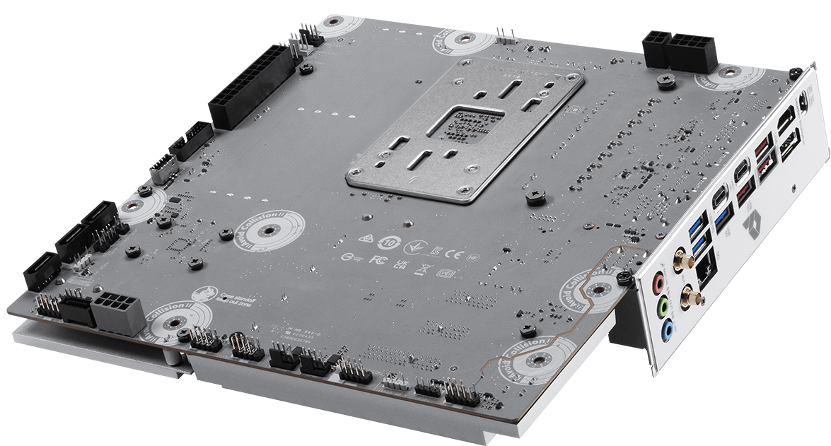 PRO B850M-A WIFI PZ Back-Connect Design