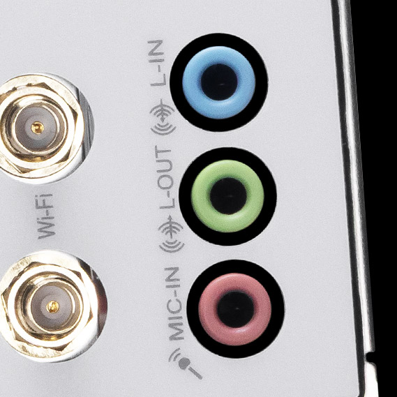 Msi B850 audio high quality audio jacks