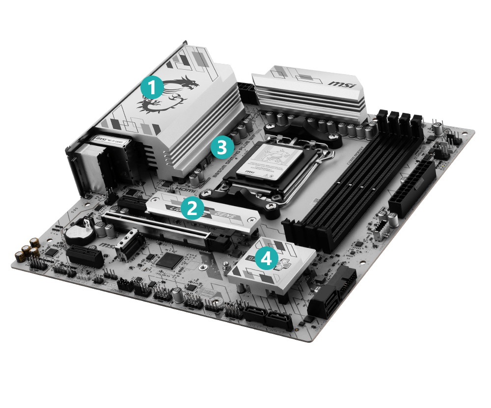 B850M GAMING PLUS WIFI6E | Gaming Motherboards｜Best