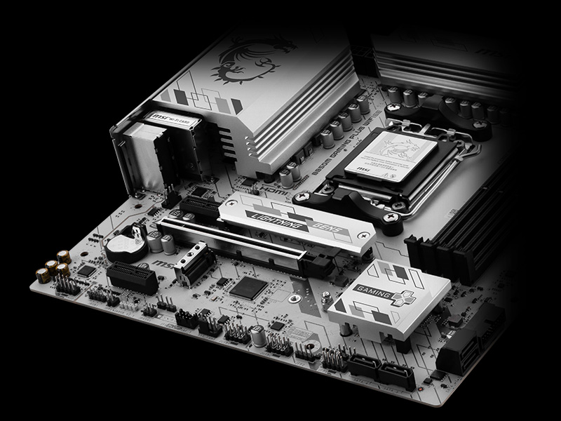 MSI B850M GAMING PLUS WIFI6E storage