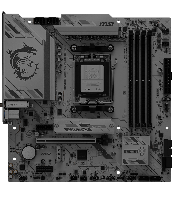 B850M GAMING PLUS WIFI6E | Gaming Motherboards｜Best